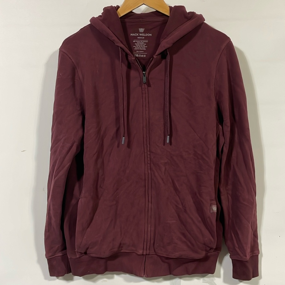 Mack Weldon Maroon Hoodie
